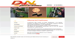Desktop Screenshot of dn-performance.de